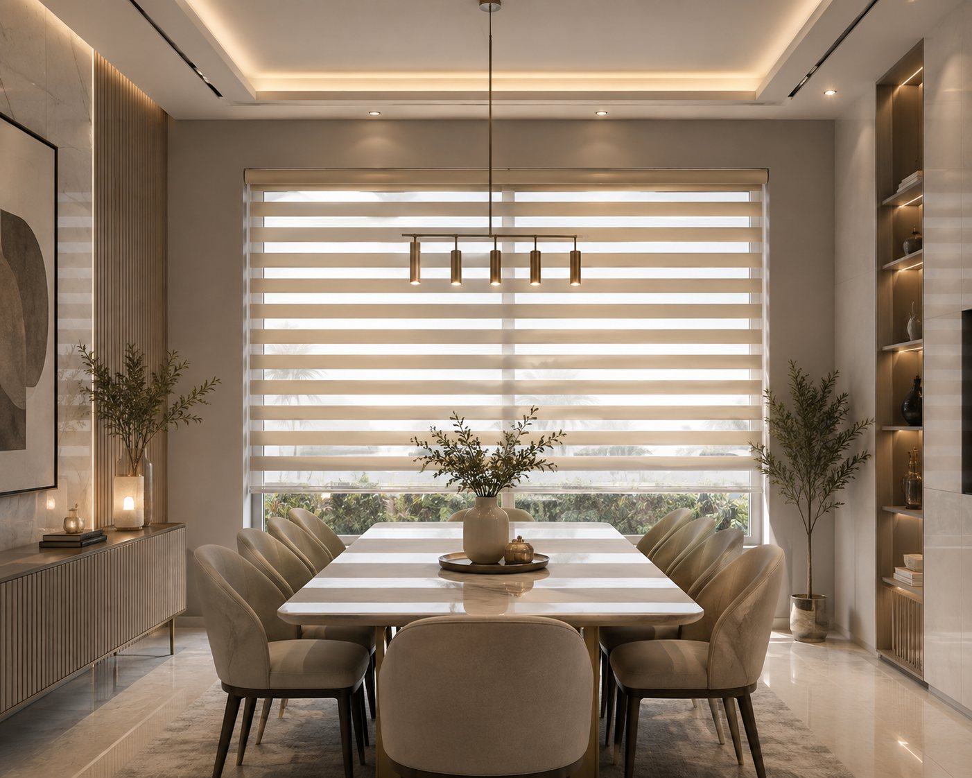 Duo/Zebra Blinds detail